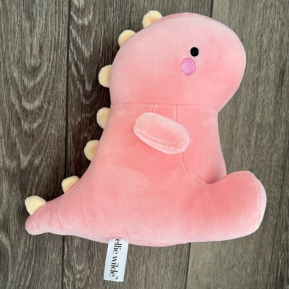 Ellie Wilde pink dinosaur plush stuffed animal - Picture 7 of 7